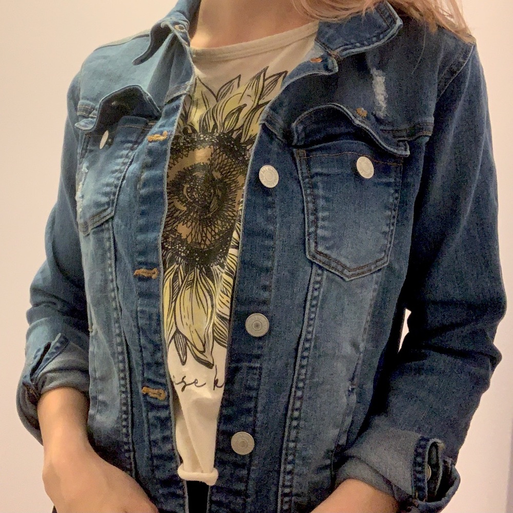 7 For All Mankind Jean Jacket